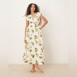 ABERCROMBIE & FITCH Viral Twist-Front Maxi Dress